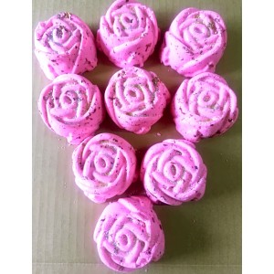 BOMBA DE BANHO EFERVESCENTE - ROSA ANCESTRAL